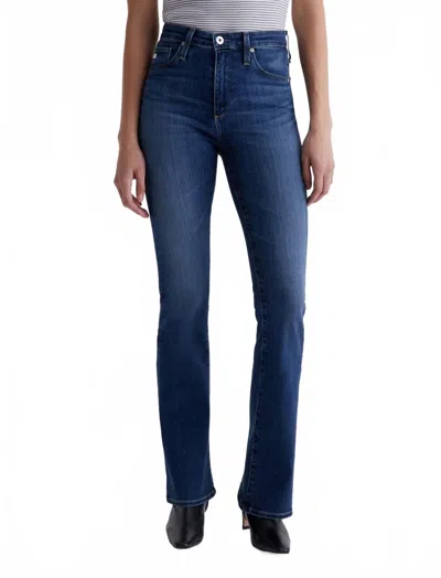 Ag Farrah Boot High Rise Jeans In Aura In Multi