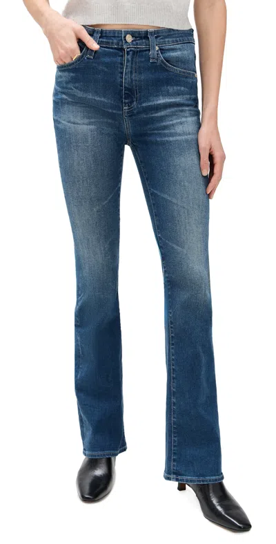 Ag Farrah Boot Jeans 9 Years Enchantment In Blue