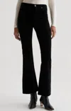 Ag Farrah Bootcut Jean In Super Black Velvet In Multi