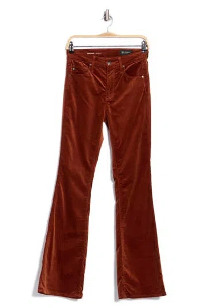 Ag Farrah Bootcut Jeans In Spiced Maple