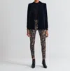 Ag Farrah Camo Print High Rise Skinny Jeans In Multicolor In Multi