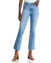Ag Farrah High Rise Bootcut Jeans In 19 Years Afterglow In Blue
