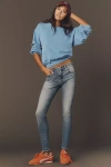 Ag Farrah High-rise Skinny Ankle Jeans In Black