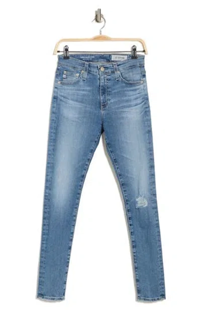 Ag Farrah High Waist Ankle Skinny Jeans In 15 Years Clairidge