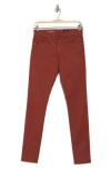 Ag Farrah High Waist Ankle Skinny Jeans In Dark Hibiscus