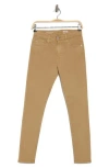 Ag Farrah High Waist Ankle Skinny Jeans In Sulfur Shale Brown