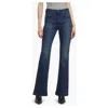 Ag Farrah High Waist Bootcut Jeans In Multi