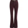 Ag Farrah Mid Rise Bootcut Pants In Amaretto Noir