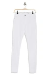 Ag Farrah High Waist Skinny Jeans In White