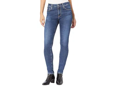Ag Farrah High-rise Skinny In Vapor Goldrush In Blue