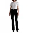 Ag Farrah Mid Rise Boot Cut Jeans In Alchemy In White