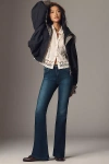 Ag Farrah Mid-rise Bootcut Jeans In Blue
