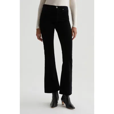 Ag Farrah Mid Rise Bootcut Pants In Grey