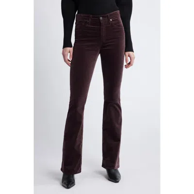 Ag Farrah Mid Rise Bootcut Pants In Red
