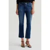 Ag Farrah Mid Rise Crop Bootcut Jeans In Forgotten