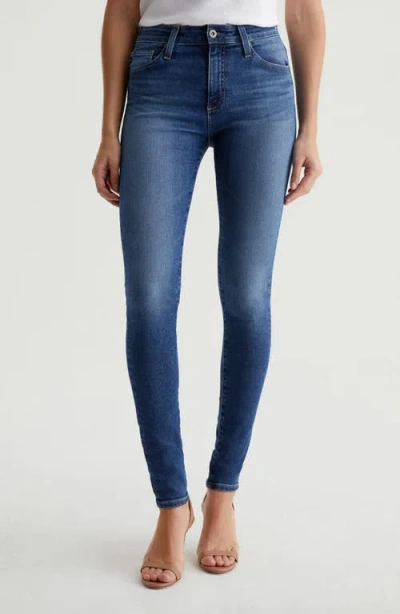 Ag Farrah Mid Rise Skinny Jeans In Morro Bay