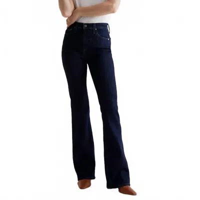 Ag Farrah Mid-rise Bootcut Jean In Modern Indigo In Blue