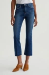 Ag Farrah Boot Crop Jeans In 11 Years Memory In Blue