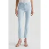 Ag Farrah Mid Rise Cropped Bootcut Jeans In Heat Wave In Heat Wave