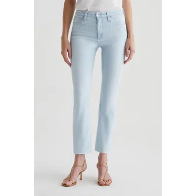 AG AG FARRAH RAW HEM CROP BOOTCUT JEANS