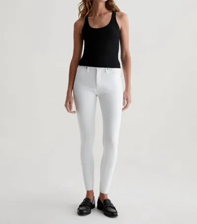 Ag Farrah Skinny Ankle In California Blue In Multi