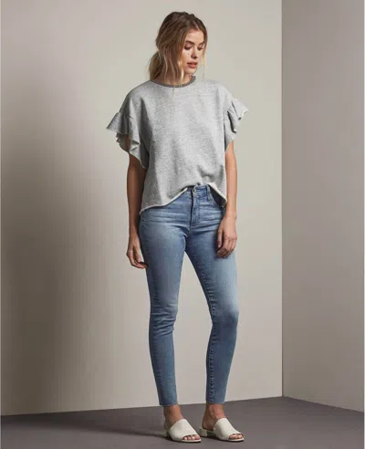 Ag Farrah Skinny Ankle Jean In 18y Cruising In Multi