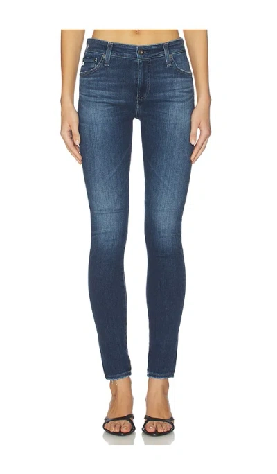 Ag Farrah Skinny Ankle Jeans In Blue