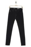 Ag Farrah Skinny Jeans In 1 Year Sulfur Black