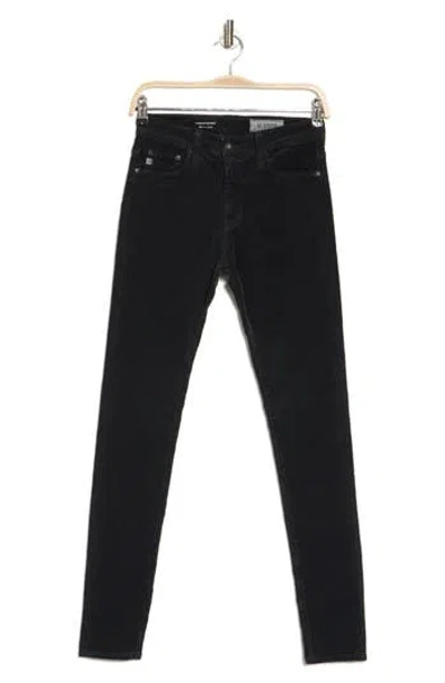 Ag Farrah Skinny Jeans In 1 Year Sulfur Black