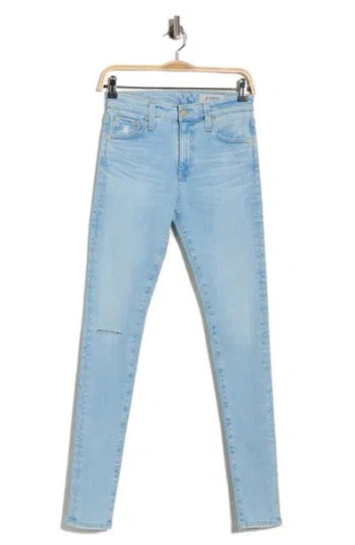 Ag Farrah Skinny Jeans In Blue