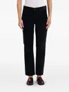 Ag Five-pocket Jeans In Black