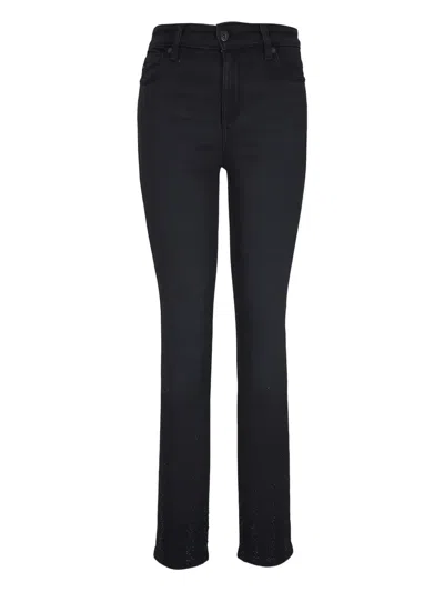 Ag Five-pocket Jeans In Black