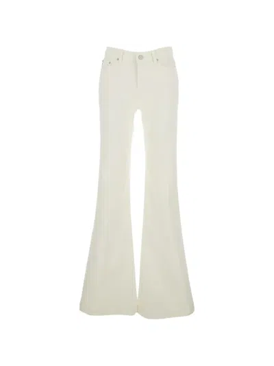 Ag Flared Jeans In White