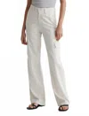 Ag Gatina Cargo Pants In Opal Stone In White