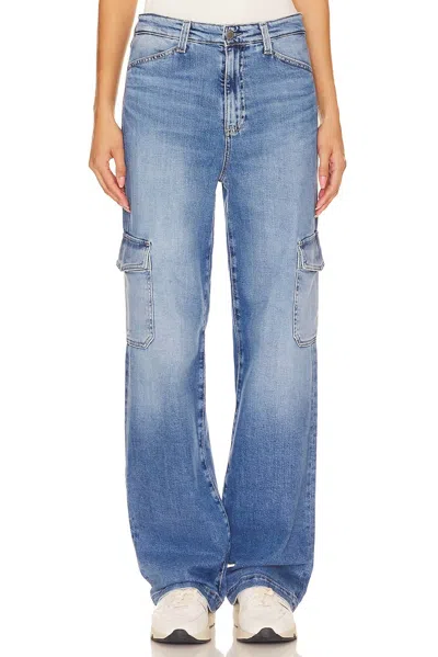 Ag Gatina Wide Leg Cargo Jeans In Xile