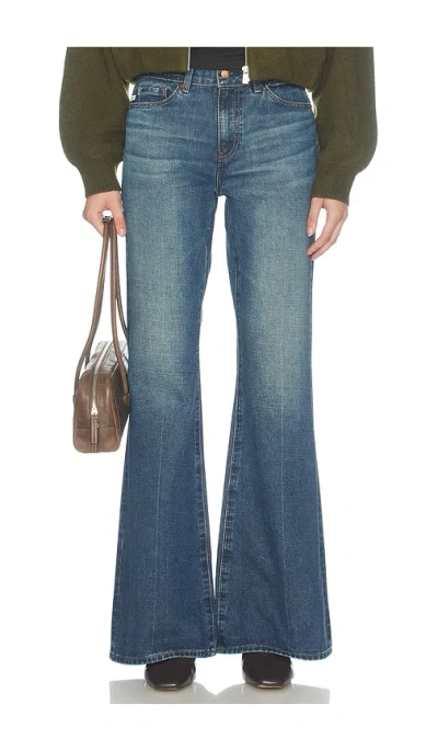 Ag Georgia Flared Jeans In Indigo Tone