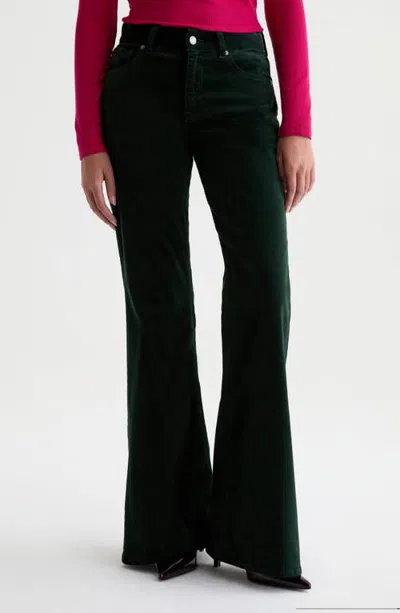 Ag Georgia High Waist Flare Jeans In Black