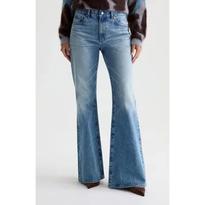 Ag Georgia High Waist Flare Jeans In Blue