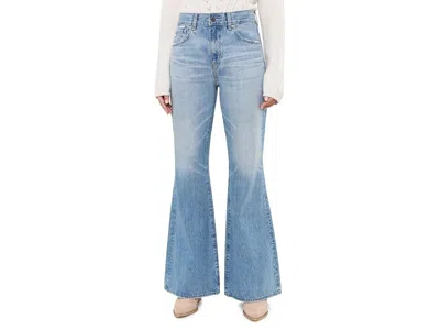 Ag Georgia Relaxed Flare Jeans In Sierra Meadow Women's Jeans Sierra Meadow: 25 33, Cotton/denim In Multi