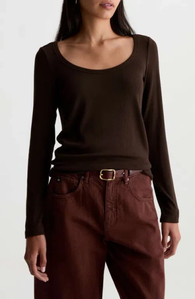 Ag Giah Top In Burnt Umber