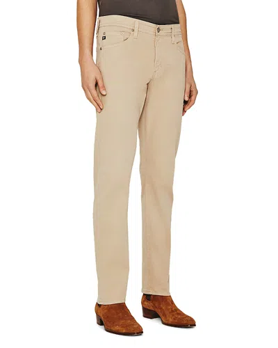 Ag Graduate 32 Straight Fit Twill Pants In Desert Stone