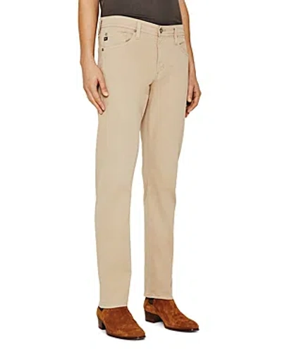 Ag Graduate 34 Straight Fit Twill Pants In Desert Stone