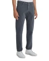 Ag Graduate 34 Straight Fit Twill Pants In Black