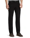 Ag Graduate 34 Straight Fit Twill Pants In Super Black