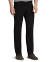 Ag Graduate Straight Fit Twill Pants In True Black