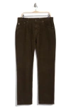 Ag Graduate Straight Leg Corduroy Pants In 1 Year Sulfur Molasses