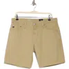 Ag Graduate Straight Leg Denim Shorts