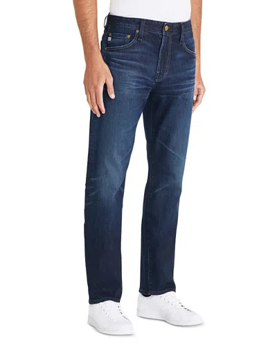Ag Graduate Straight Leg Jeans In 5 Years Wellington In Treble