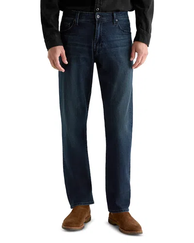 AG GRADUATE STRAIGHT LEG JEANS IN BISHOP BLUE