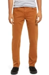 Ag Graduate Sud Straight Leg Pants In Orange